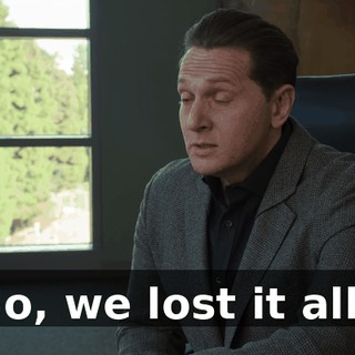 So, we lost it all?
