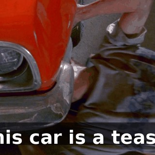 This car is a tease.