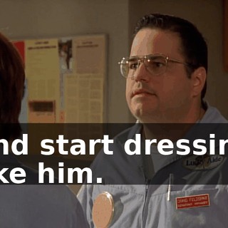and start dressing like him.