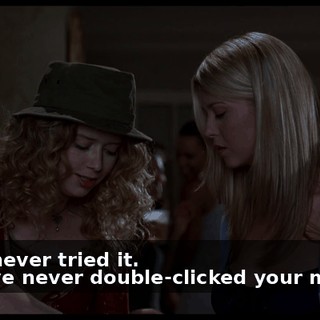 - I've never tried it. - You've never double-clicked your mouse?