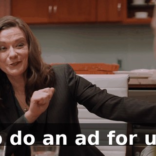 to do an ad for us.