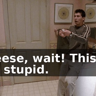 Reese, wait! This is so stupid.