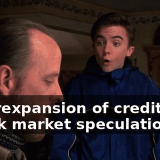 Overexpansion of credit and stock market speculation?