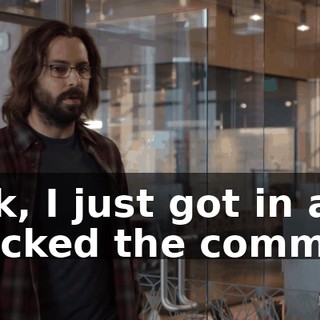 Dick, I just got in and checked the commits.