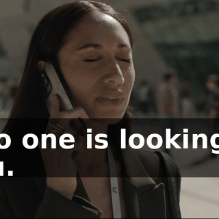 - No one is looking at you.