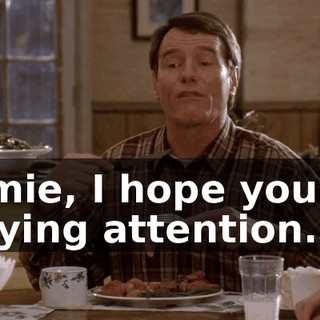 Jamie, I hope you're paying attention.