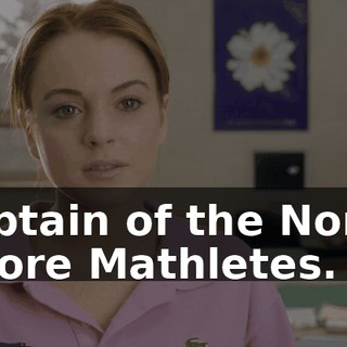captain of the North Shore Mathletes.