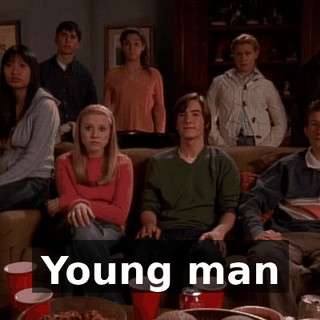 ♪ Young man ♪