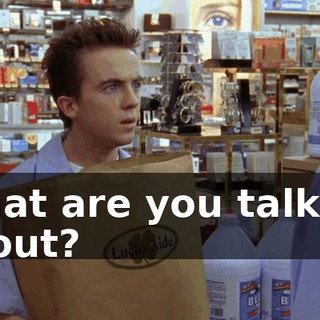 What are you talking about?
