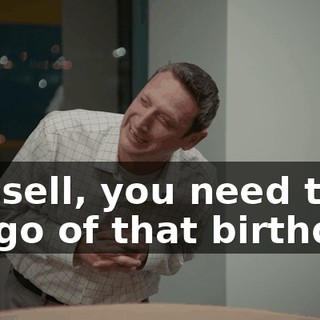 Russell, you need to let go of that birthday.