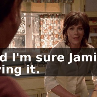 And I'm sure Jamie's loving it.