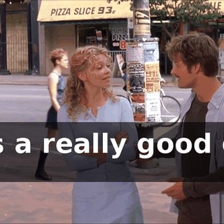 He's a really good guy. Ah.