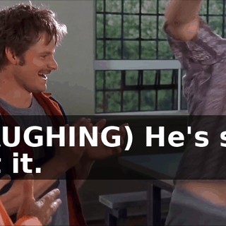 (LAUGHING) He's still got it.