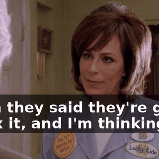 Then they said they're going to fix it, and I'm thinking,