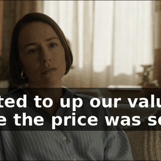 I wanted to up our valuation before the price was set.