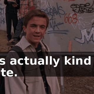 It's actually kind of cute.