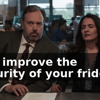 and improve the security of your fridges.