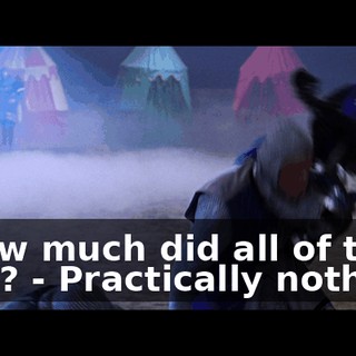 - How much did all of this cost? - Practically nothing.