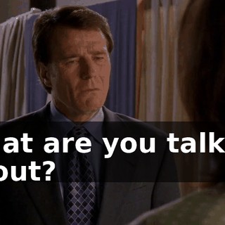 What are you talking about?