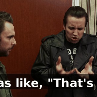 was like, "That's it.
