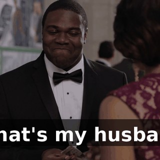 - That's my husband.