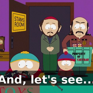 And, let's see...