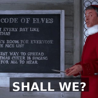 SHALL WE?