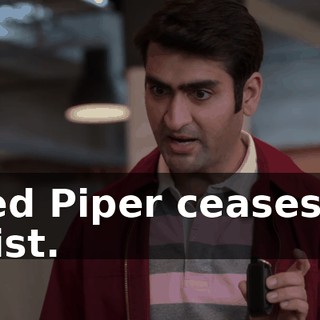 Pied Piper ceases to exist.