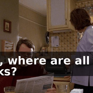Hal, where are all the forks?