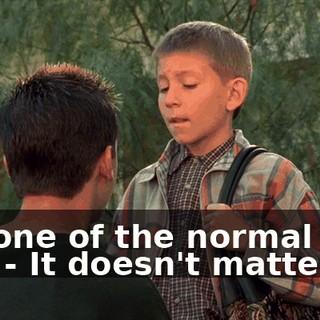 - Is one of the normal kids fat? - It doesn't matter!