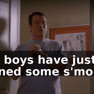 You boys have just earned some s'mores.