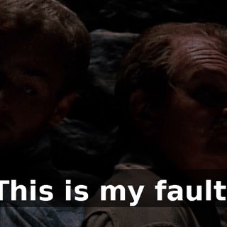 This is my fault.