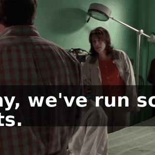 Okay, we've run some tests.