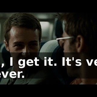 Oh, I get it. It's very clever.
