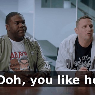 - Ooh, you like her.