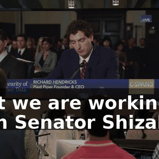 that we are working with Senator Shizaki...