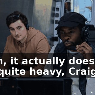 Yeah, it actually does kill. It's quite heavy, Craig.
