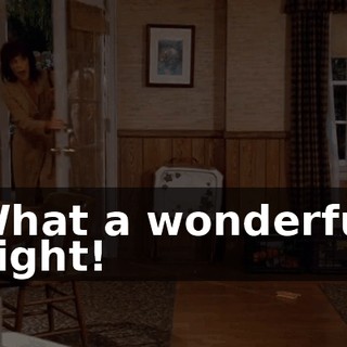 What a wonderful night!