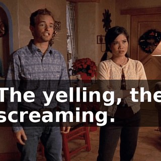 The yelling, the screaming.