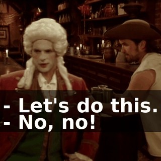 - Let's do this. - No, no!
