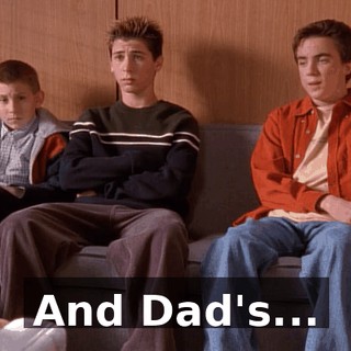 And Dad's...