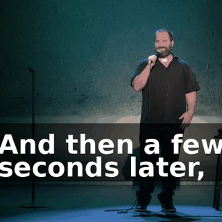 And then a few seconds later,