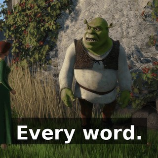 Every word.