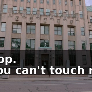- Pop. - You can't touch me.
