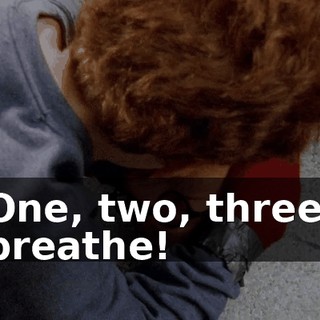 One, two, three, breathe!