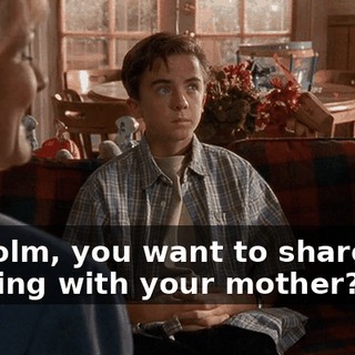 Malcolm, you want to share this drawing with your mother?