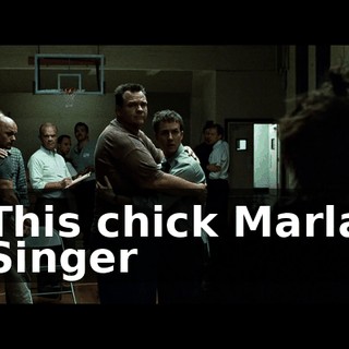 This chick Marla Singer