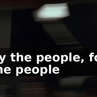 ♪ By the people, for the people ♪