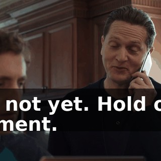 No, not yet. Hold on a moment.