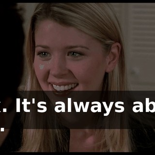 Sex. It's always about sex.